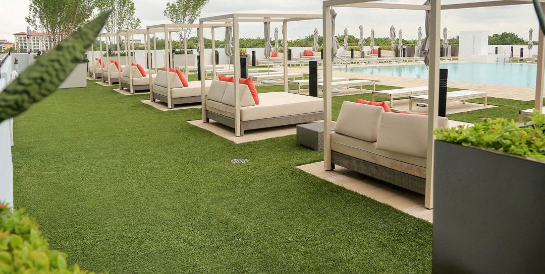 Artificial Grass: The Go-To Solution for Apartment Rooftop Communal Areas